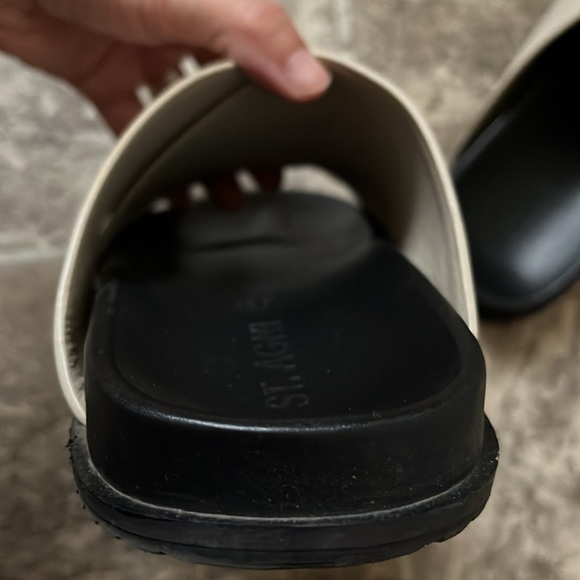 St.Agni//leather sandals - Picture 4 of 7